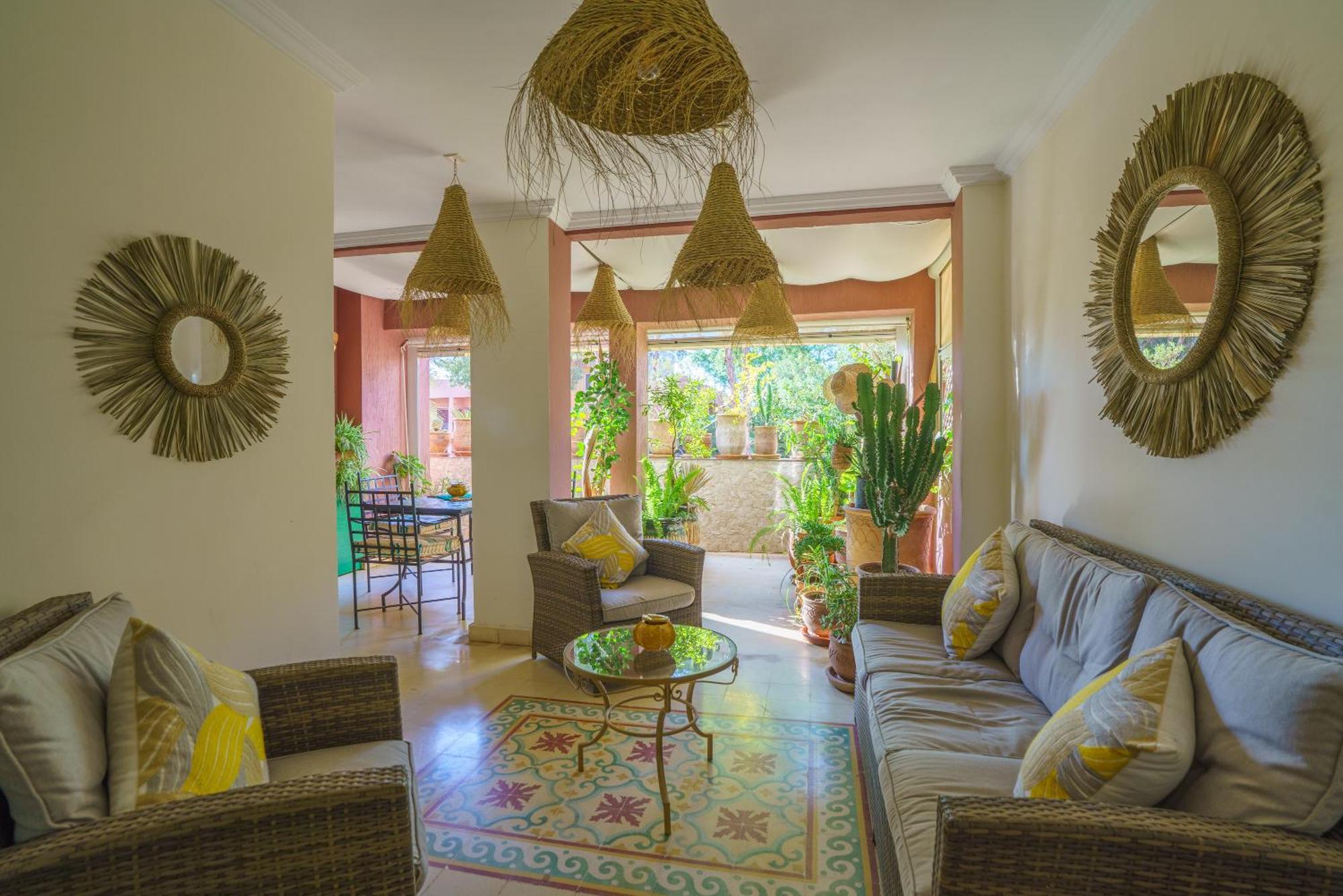 Appartement Luxueux 138 M2 Avec Piscine à Marrakesh Extérieur photo