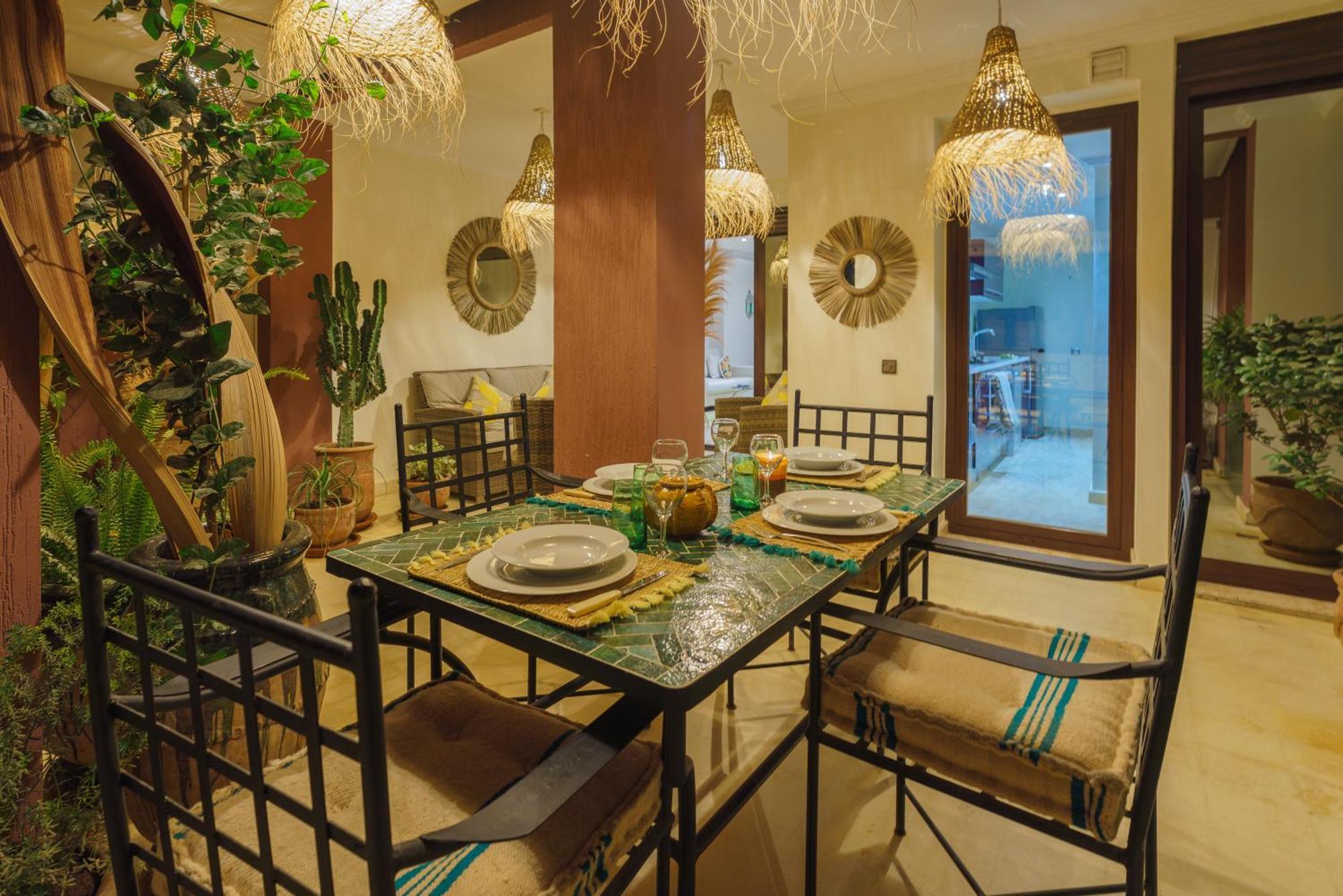 Appartement Luxueux 138 M2 Avec Piscine à Marrakesh Extérieur photo